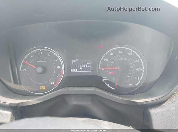 JF2GTABC7JH336932 2018 SUBARU CROSSTREK Orange Vista de los asientos traseros