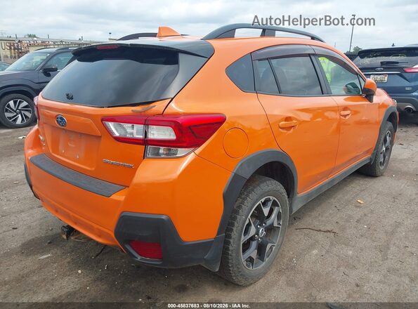 JF2GTABC7JH336932 2018 SUBARU CROSSTREK Orange Trasero derecho