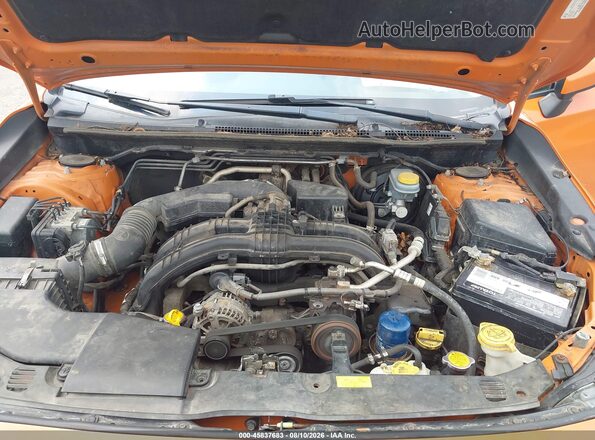 JF2GTABC7JH336932 2018 SUBARU CROSSTREK Orange Vista trasera