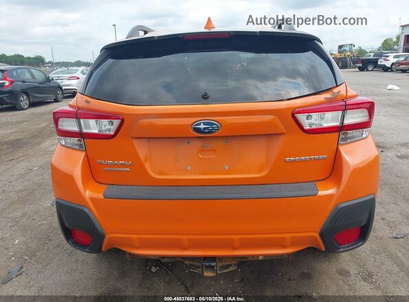 JF2GTABC7JH336932 2018 SUBARU CROSSTREK Orange 