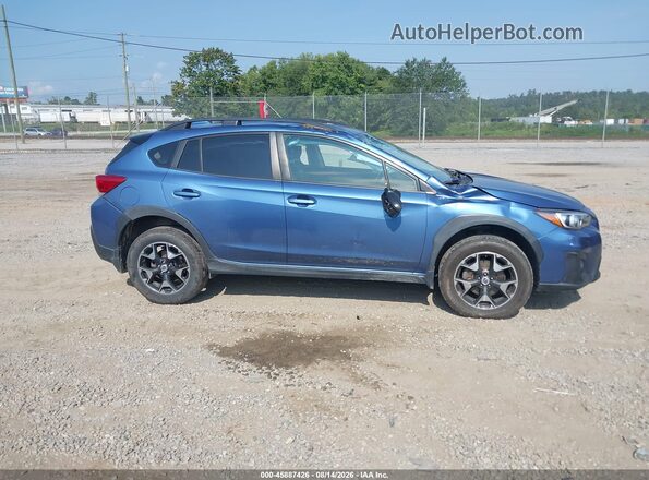 JF2GTABC7JH341032 2018 SUBARU CROSSTREK Синий Вид задней части салона