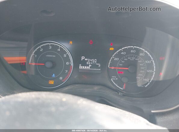 JF2GTABC7JH341032 2018 SUBARU CROSSTREK Синий Вид задних сидений