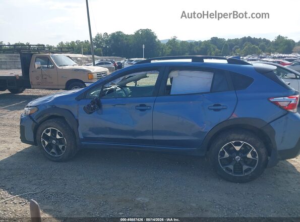 JF2GTABC7JH341032 2018 SUBARU CROSSTREK Синий Панорамный вид салона 360°