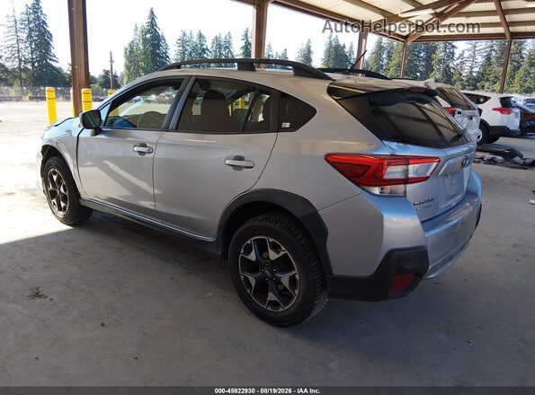JF2GTABC7KH318402 2019 SUBARU CROSSTREK Silver უკანა მარცხენა