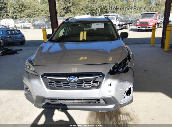 JF2GTABC7KH318402 2019 SUBARU CROSSTREK Silver ხელსაწყოთა პანელის ხედი