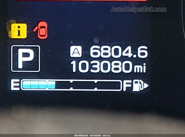 JF2GTABC7KH318402 2019 SUBARU CROSSTREK Silver 