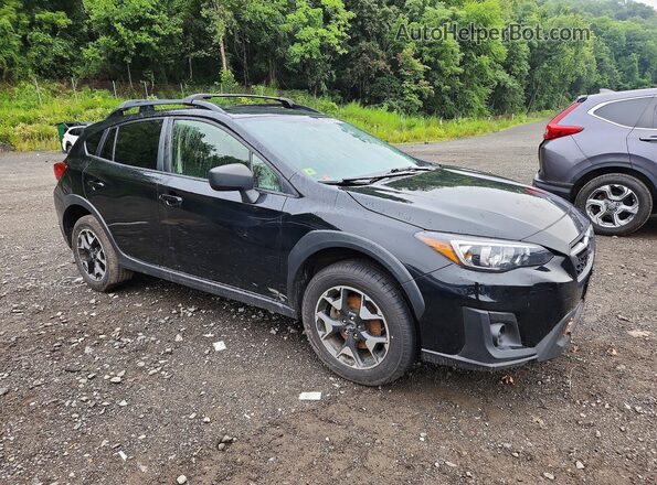 JF2GTABC7LH271910 2020 SUBARU CROSSTREK Black Передня права чверть