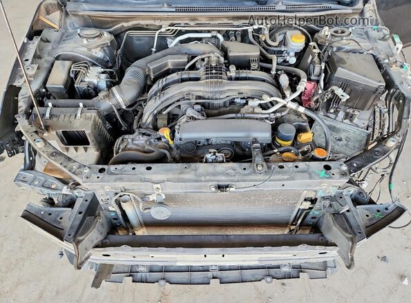 JF2GTABC8J9215160 2018 SUBARU CROSSTREK Gray Շարժիչի բաժամունքի տեսք