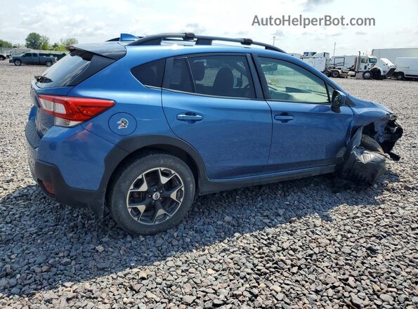 JF2GTABC8JH238461 2018 SUBARU CROSSTREK Blue Задня права чверть