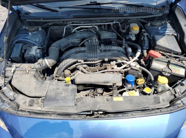 JF2GTABC8JH238461 2018 SUBARU CROSSTREK Blue Вид задньої частини салону