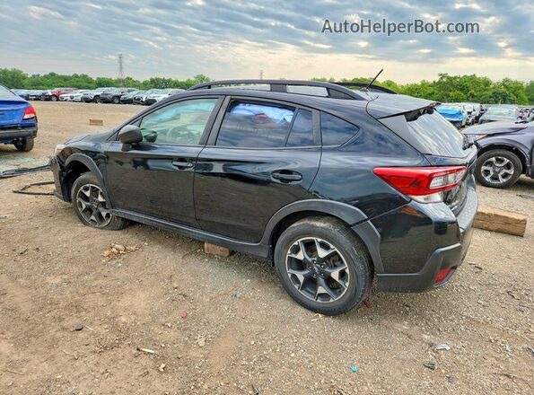 JF2GTABC8L8203065 2020 SUBARU CROSSTREK Черный Задняя левая четверть