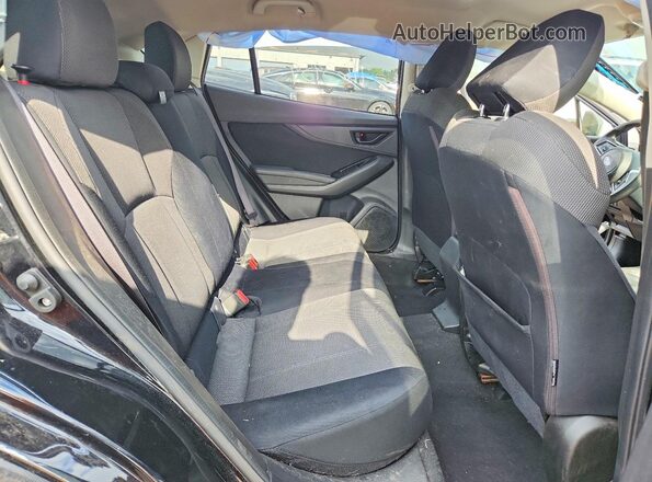 JF2GTABC8L8203065 2020 SUBARU CROSSTREK Черный Вид задней части салона