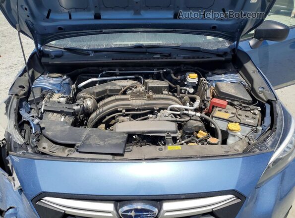 JF2GTABC8PH250876 2023 SUBARU CROSSTREK Blue ძრავის განყოფილების ხედი