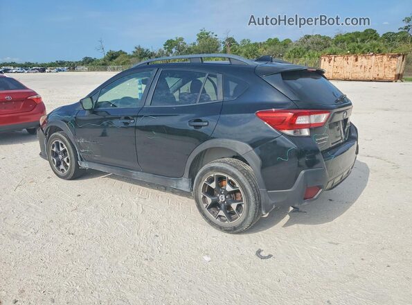 JF2GTABC9JH234225 2018 SUBARU CROSSTREK Black Trasero izquierdo
