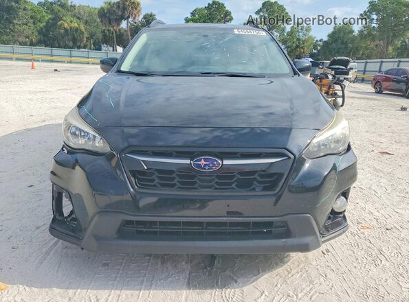 JF2GTABC9JH234225 2018 SUBARU CROSSTREK Black Vista frontal