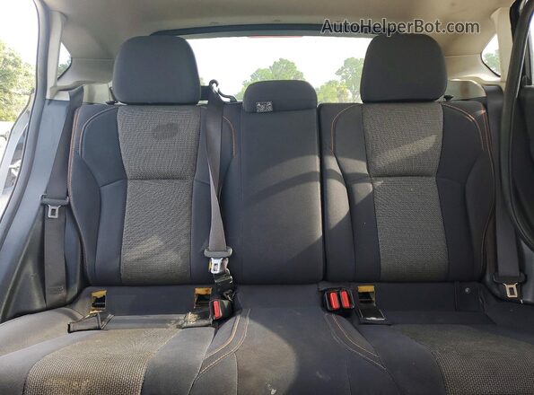 JF2GTABC9JH234225 2018 SUBARU CROSSTREK Black Vista de los asientos traseros