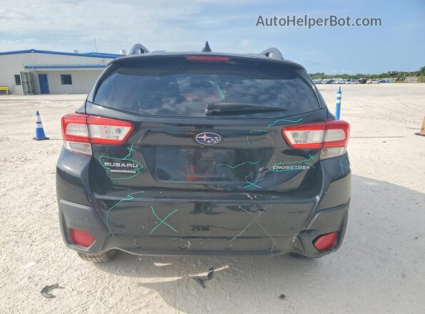 JF2GTABC9JH234225 2018 SUBARU CROSSTREK Black Vista trasera