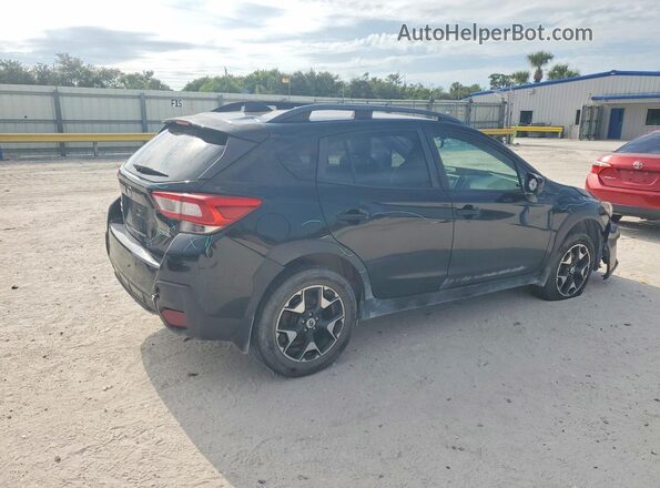 JF2GTABC9JH234225 2018 SUBARU CROSSTREK Black Trasero derecho