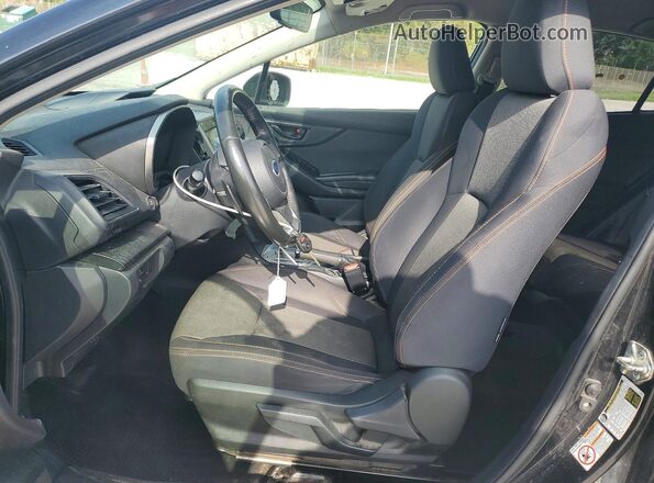 JF2GTABC9JH234225 2018 SUBARU CROSSTREK Black Vista interior delantera