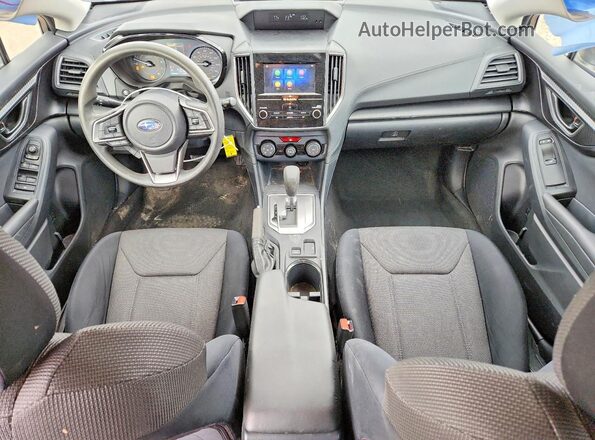 JF2GTABC9K8334147 2019 SUBARU CROSSTREK Серебряный Вид панели приборов