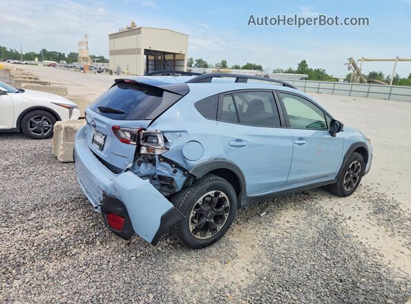 JF2GTABC9M8352375 2021 SUBARU CROSSTREK Blue Tył prawy