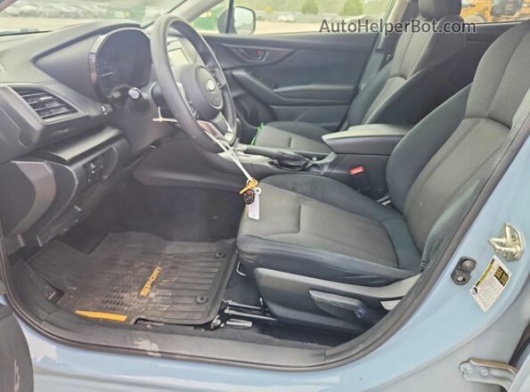 JF2GTABC9M8352375 2021 SUBARU CROSSTREK Blue Widok wnętrza z przodu