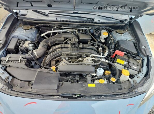 JF2GTABC9M8352375 2021 SUBARU CROSSTREK Blue Widok wnętrza z tyłu