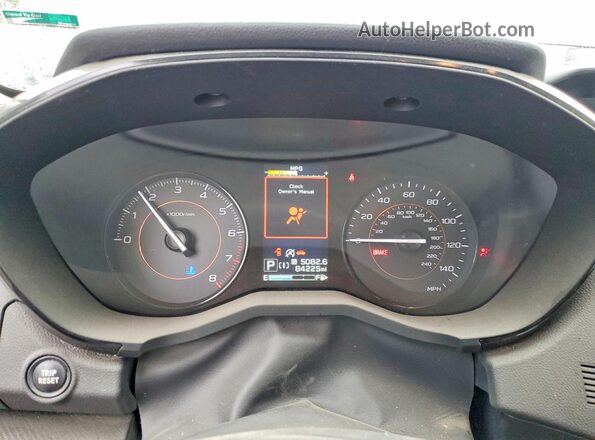 JF2GTABC9PH286091 2023 SUBARU CROSSTREK Серый Вид щитка приборов