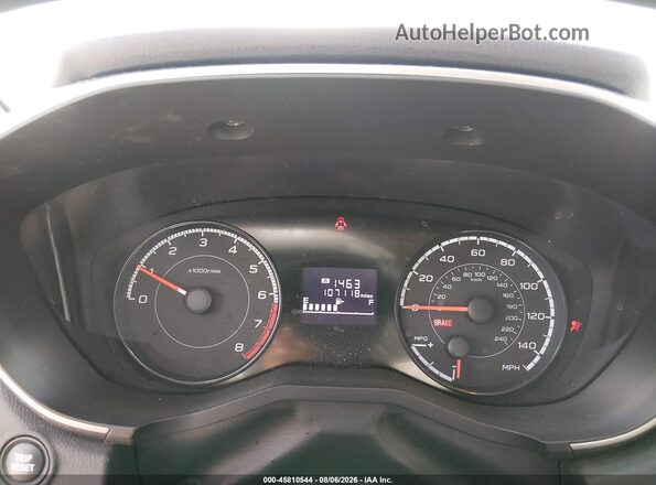 JF2GTABCXJ9290376 2018 SUBARU CROSSTREK Maroon უკანა სავარძლების ხედი