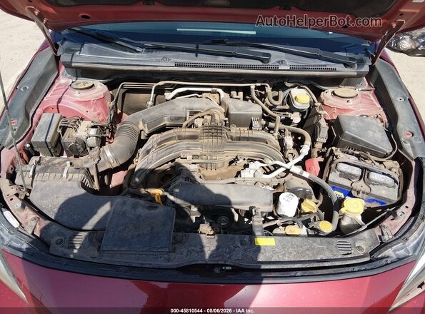 JF2GTABCXJ9290376 2018 SUBARU CROSSTREK Maroon უკანა ხედი