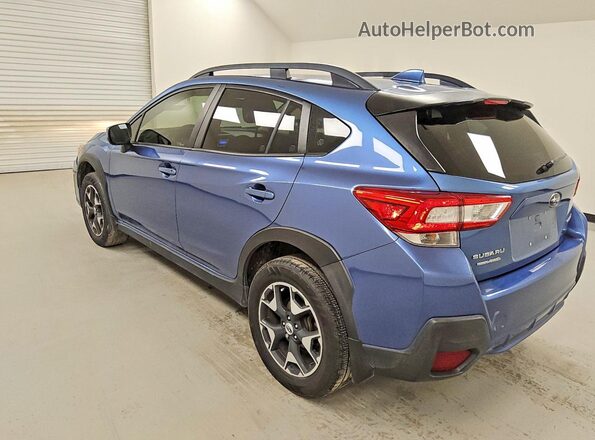 JF2GTABCXJH225081 2018 SUBARU CROSSTREK Blue Հետևի ձախ