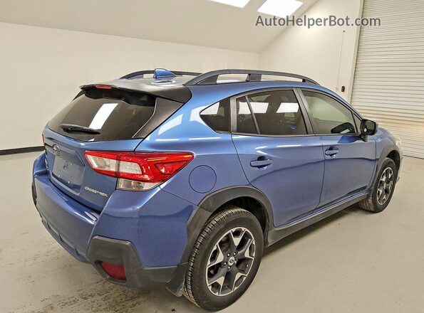 JF2GTABCXJH225081 2018 SUBARU CROSSTREK Blue Հետևի աջ