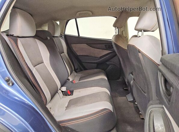 JF2GTABCXJH225081 2018 SUBARU CROSSTREK Blue Հետևի նստատեղերի տեսք