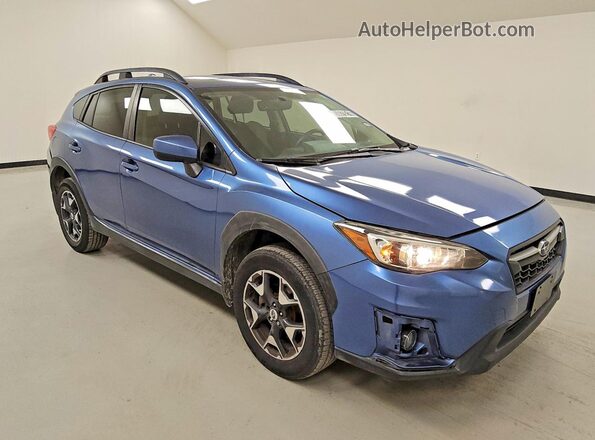 JF2GTABCXJH225081 2018 SUBARU CROSSTREK Blue Առջևի աջ