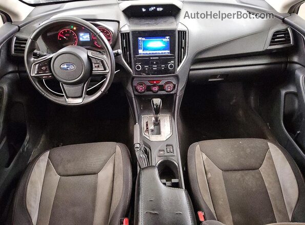 JF2GTABCXJH225081 2018 SUBARU CROSSTREK Blue Առջևի վահանակի տեսք