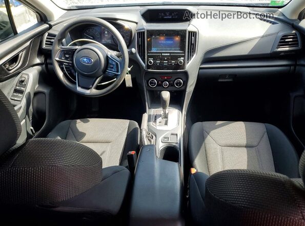 JF2GTABCXM8345094 2021 SUBARU CROSSTREK Серебряный Вид панели приборов