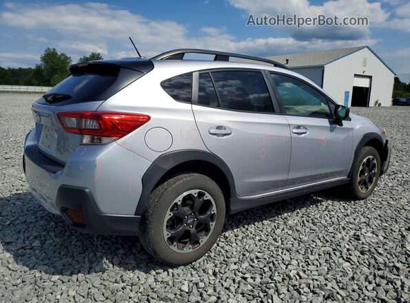 JF2GTABCXM8345094 2021 SUBARU CROSSTREK Серебряный Задняя правая четверть