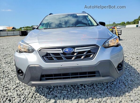 JF2GTABCXM8345094 2021 SUBARU CROSSTREK Серебряный Вид спереди