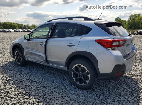 JF2GTABCXM8345094 2021 SUBARU CROSSTREK Серебряный Задняя левая четверть