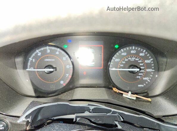 JF2GTABCXN8215981 2022 SUBARU CROSSTREK White Սարքավորումների վահանակի տեսք