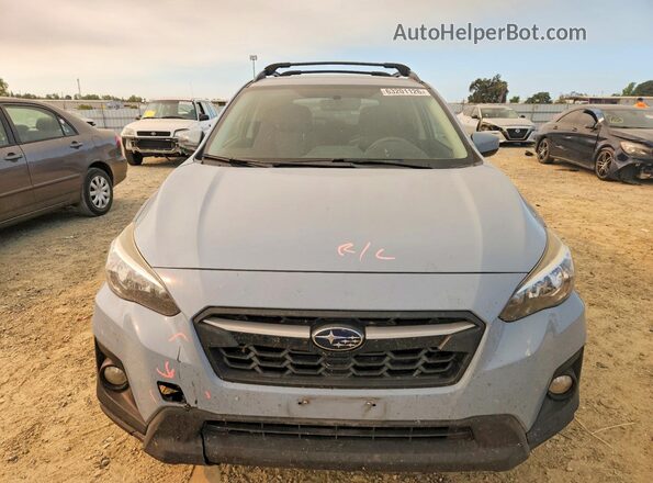 JF2GTACC0K8324573 2019 SUBARU CROSSTREK Gray Widok z przodu