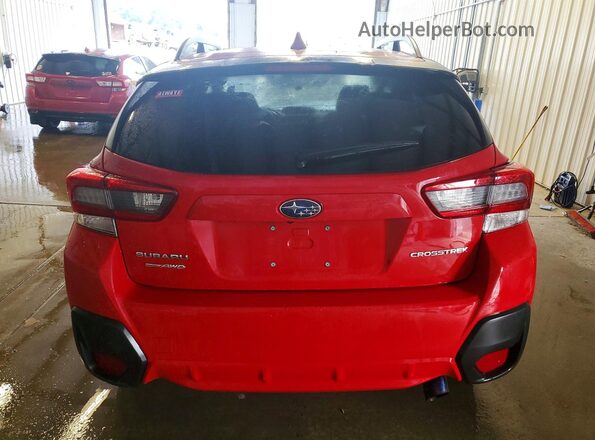 JF2GTACC0PG209503 2023 SUBARU CROSSTREK Red უკანა ხედი