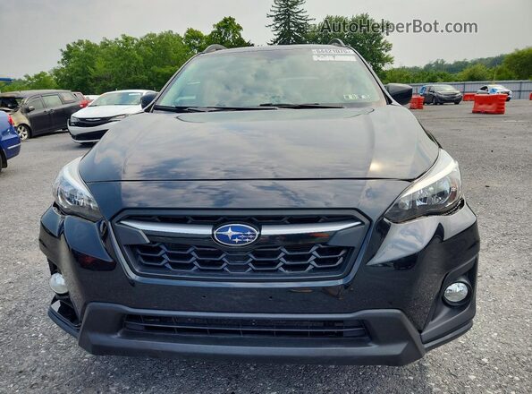 JF2GTACC1J8203601 2018 SUBARU CROSSTREK Black Vista frontal