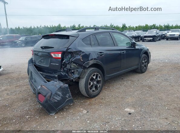 JF2GTACC1JH262230 2018 SUBARU CROSSTREK Gray Задня права чверть