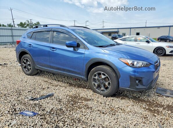 JF2GTACC2K8349121 2019 SUBARU CROSSTREK Blue Front right