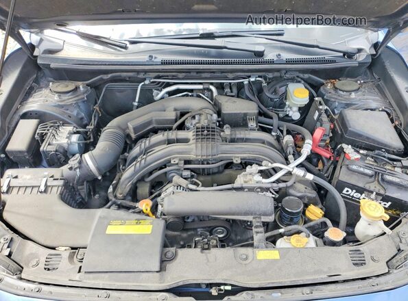 JF2GTACC2K8349121 2019 SUBARU CROSSTREK Blue Rear interior view