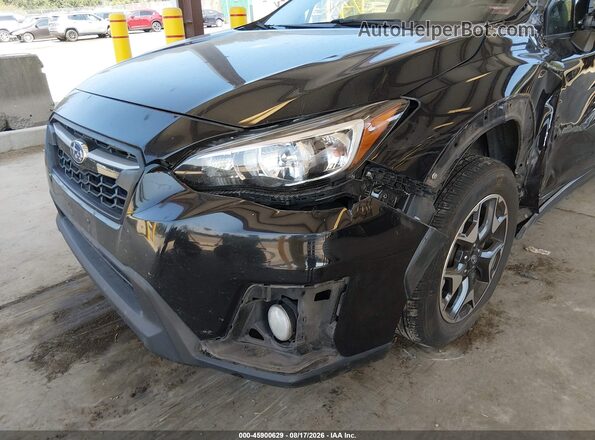 JF2GTACC2K9201514 2019 SUBARU CROSSTREK Black Front view