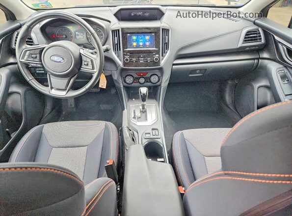 JF2GTACC2KH367909 2019 SUBARU CROSSTREK Серый Вид панели приборов