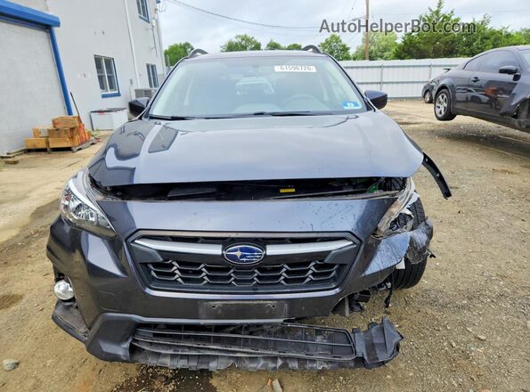 JF2GTACC2KH367909 2019 SUBARU CROSSTREK Серый Вид спереди