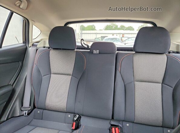 JF2GTACC2KH367909 2019 SUBARU CROSSTREK Серый Вид задних сидений